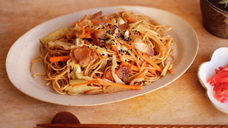 爱生活爱面条の日式炒面