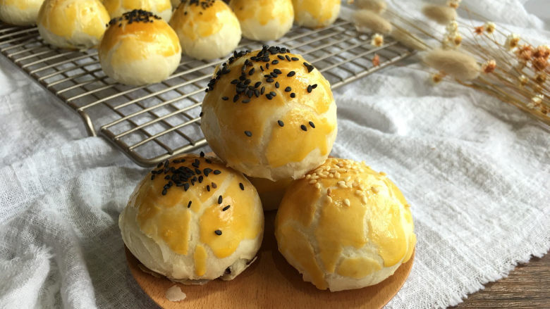 蛋黄酥黄油玉米油版