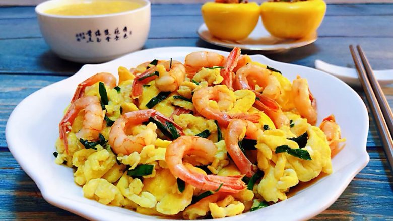 冬至美食滑蛋北极甜虾仁