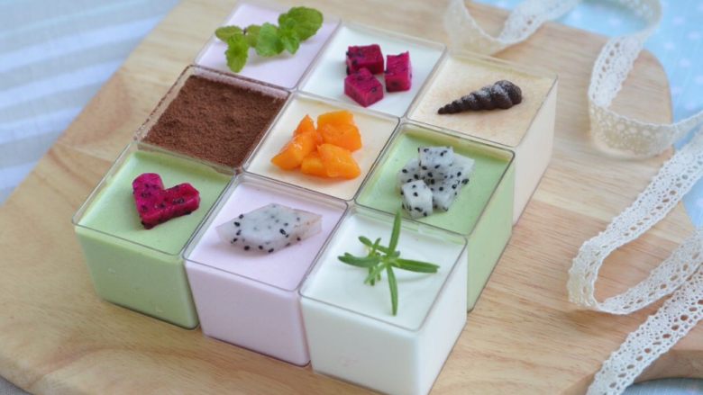 高颜值慕斯杯组合