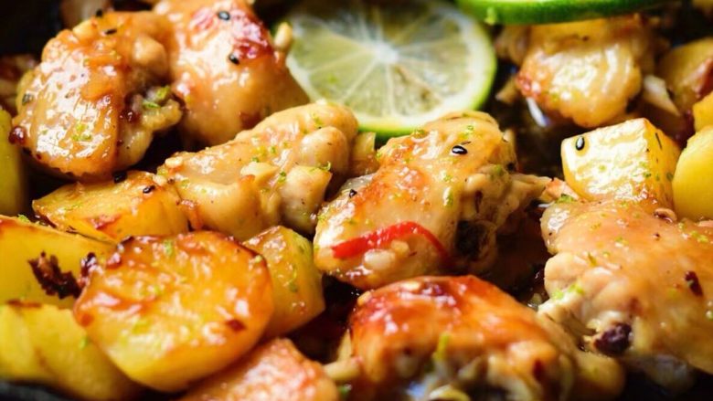 糖醋菜酸甜泰式煎鸡翅