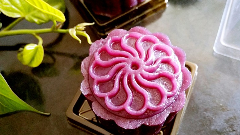 中式点心月饼蒸的好吃