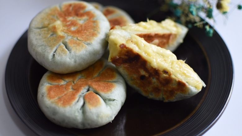 海洋牌榴莲芝士生煎包