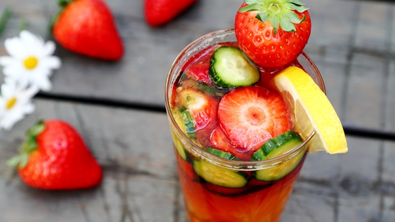 冰爽水果鸡尾酒皮姆一号酒