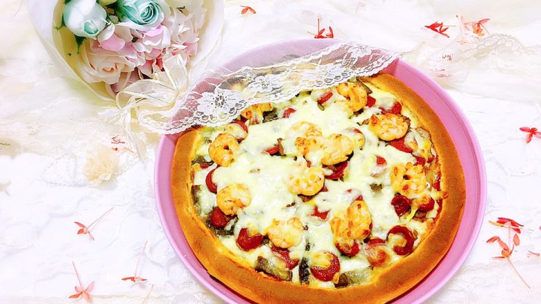 超好吃的肉多多披萨