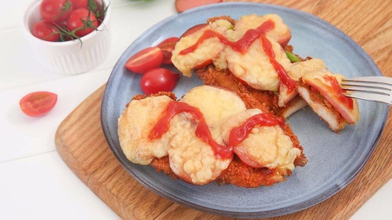 两分钟自制鸡排披萨香酥又可口简单易上手