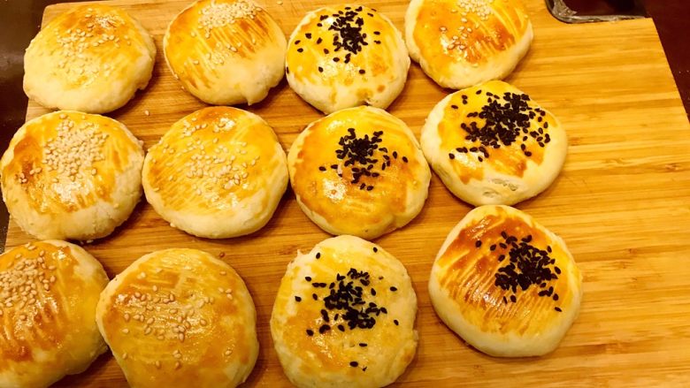 肉松饼绿豆酥植物油版