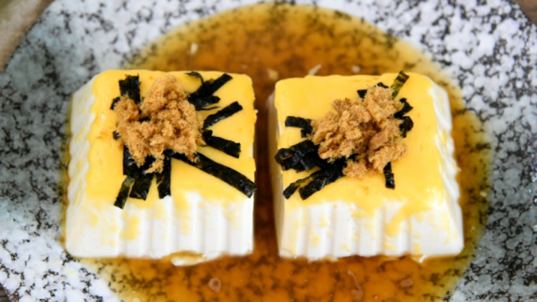 超美味的芝士豆腐做法五分钟就搞定