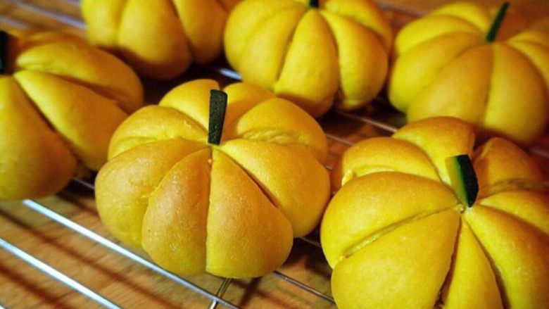 日式南瓜造型面包