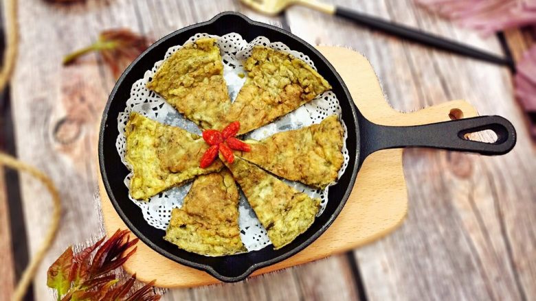 春食野菜椿芽烘鹅蛋