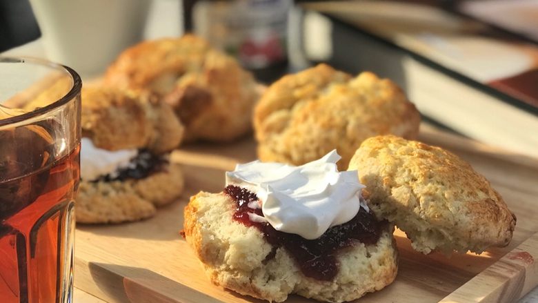 英式下午茶司康饼干