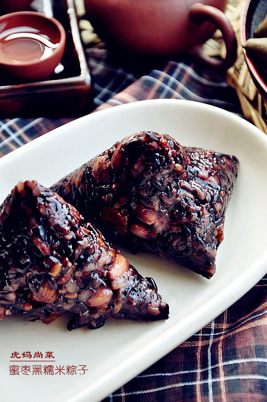 经典四角粽子包法详解长寿米粽子