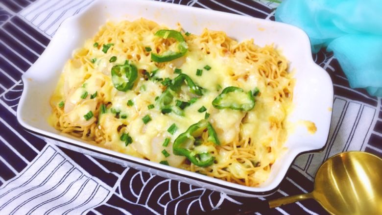 芝士年糕拉面泡面花样吃