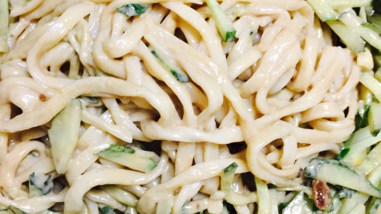 冬至饺子夏至面——秘制凉面