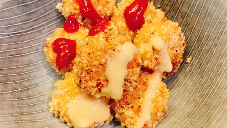 炸汤圆番茄味炼奶味