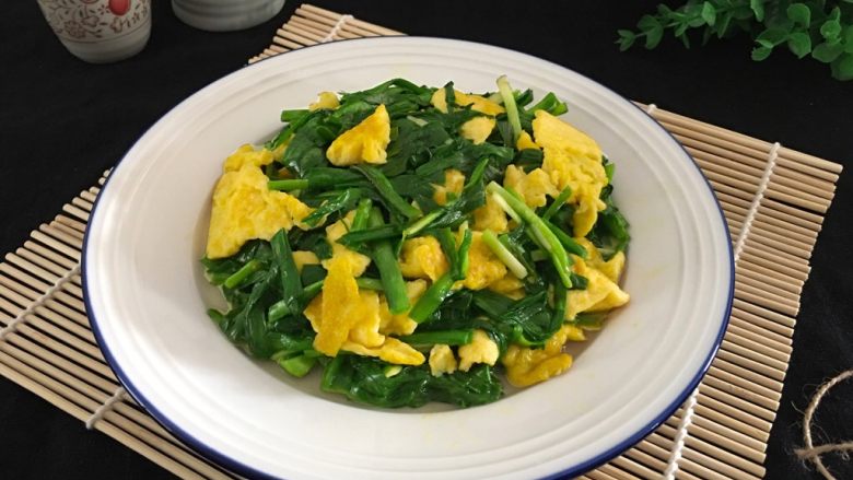 五分钟系列韭菜炒鸡蛋