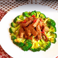 西兰花炒牛肉