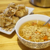 甜酒冲蛋配汤圆