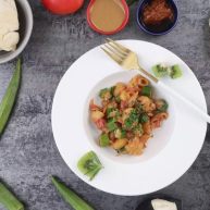 一份不正宗的意大利面但好吃到一人吃三碗