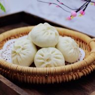 大葱猪肉发面包