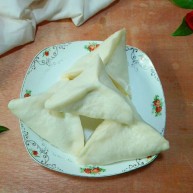 桂香豆沙三角包