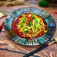 补肾健胃红油烧烤味孜然韭黄