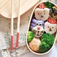 卡通小熊萝卜糕便当盒「14」