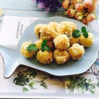 团团圆圆油炸黄金汤圆