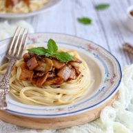 黑胡椒蘑菇意大利面