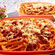 芝士肉酱焗意粉