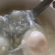 米酒鸡蛋小圆子健康美颜餐