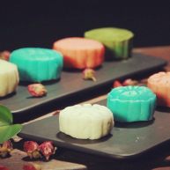 斑斓中秋独家创意冰皮儿紫薯月饼