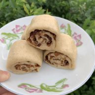 红糖馒头卷红枣