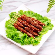 孜然香辣烤猪腰串