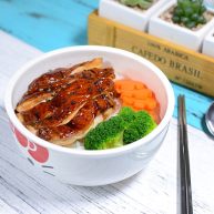 蜜制照烧鸡腿饭