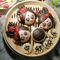 小嫦娥花样馒头