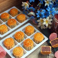 50克广式红豆蓉月饼