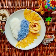 泰式芒果糯米饭coconutstickyricewithmango