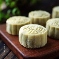 抹茶冰皮月饼