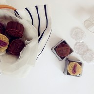 咖啡味桃山月饼