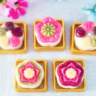 花式冰皮月饼