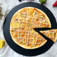 培根薯角薄底披萨