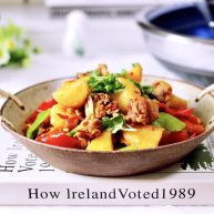 鸭腿烧双椒土豆