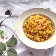 宝宝辅食12M咖喱时蔬意面