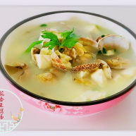 花蛤豆腐汤