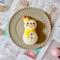 火腿芝士雪娃娃饭团诞愿有你