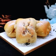 红豆日式咖啡面包卷