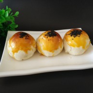 猪肉黄油版红豆蛋黄酥