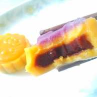 南瓜紫薯糕