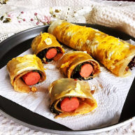 冬至美食正宗东北烤冷面